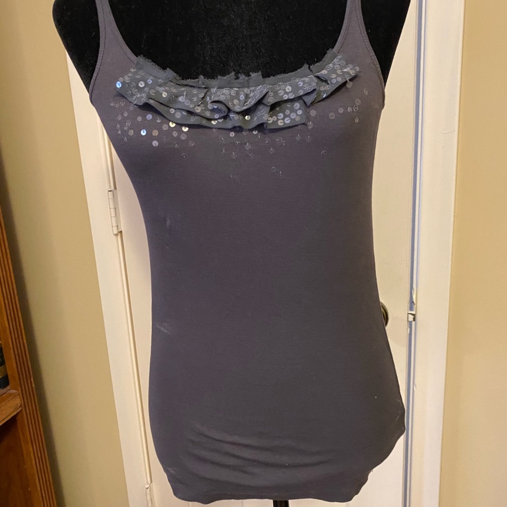 JCrew Sequined Tank Top